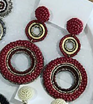 Karris Earring - Red
