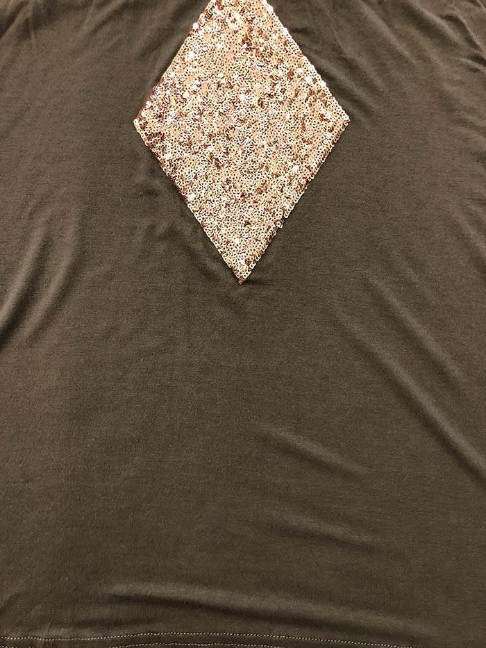 Khaki Diamond Tee