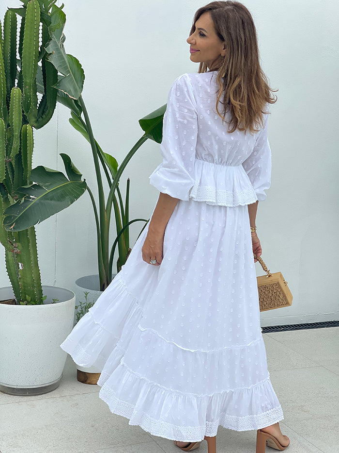 Magic Carpet Skirt - White