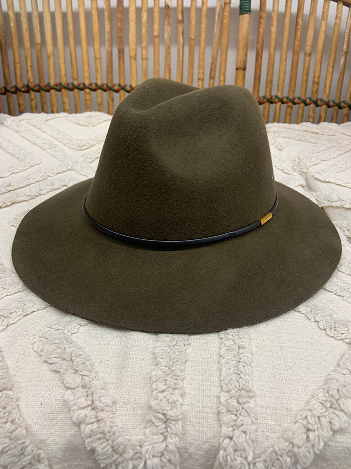 Khaki Felt Hat