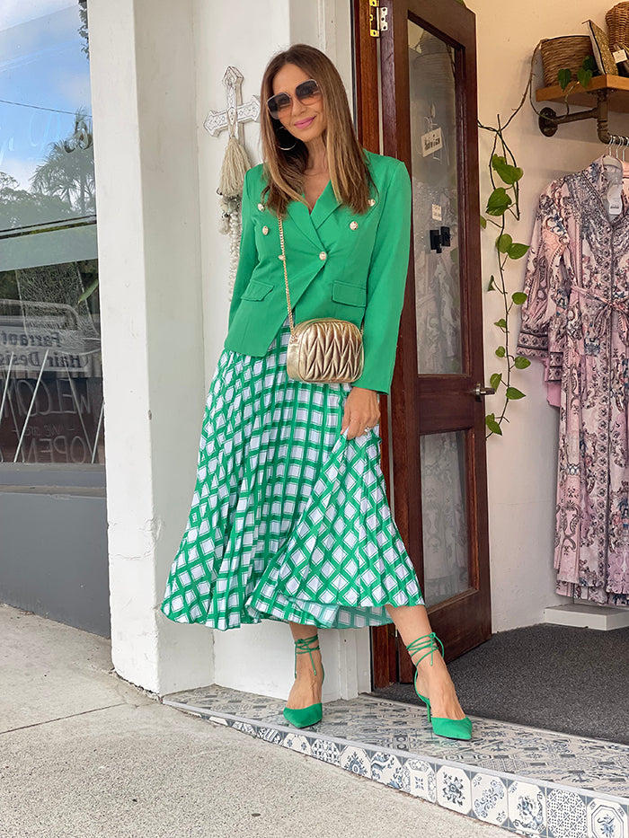 Mac Blazer - Apple Green