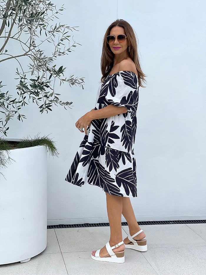 Meri Palm Dress