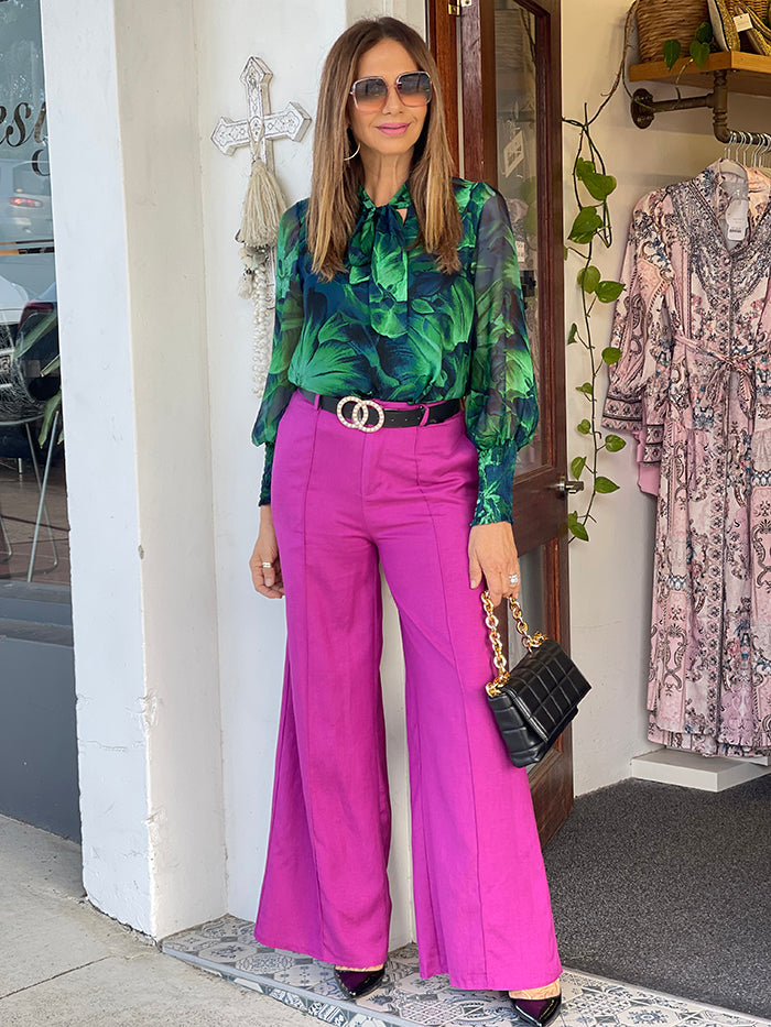 Halle Pants - Orchid