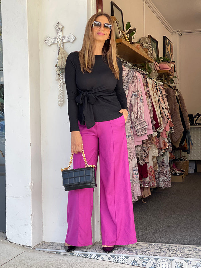 Halle Pants - Orchid
