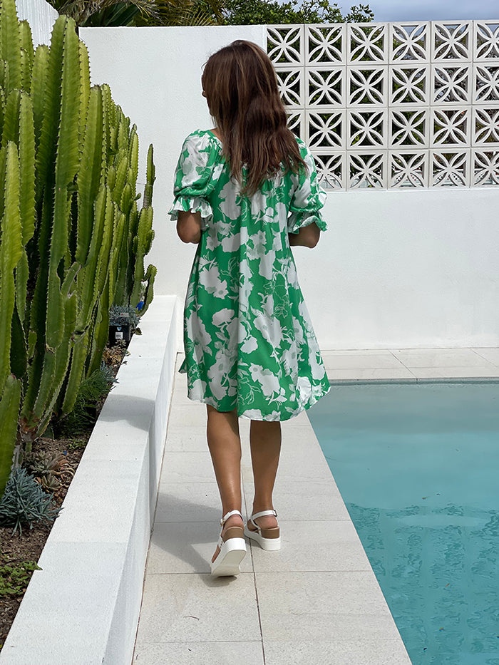 Lyrah Mini Dress - Green