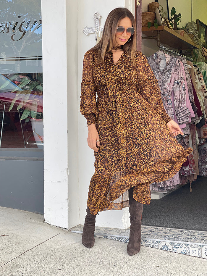 Woodland Wonder Maxi Dress