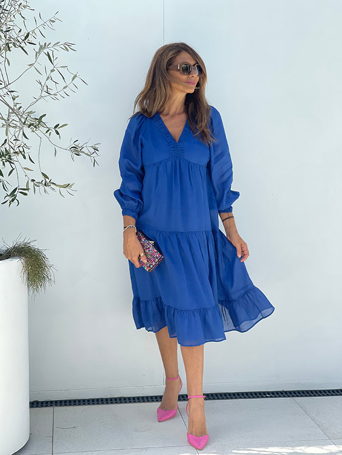 Tori Dress - Royal Blue