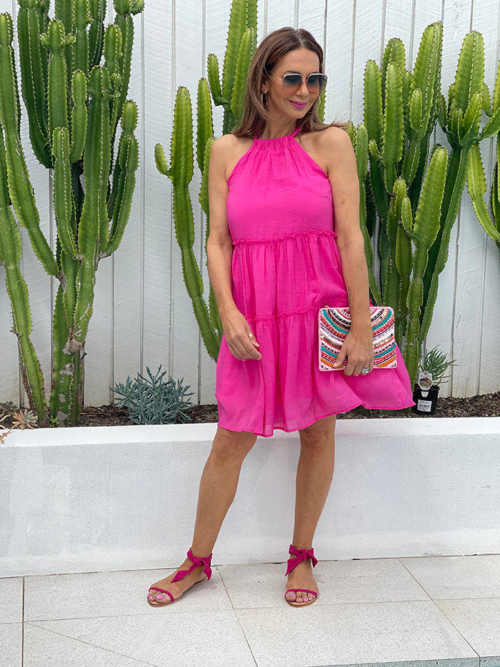 Sawyer Short Dress - Pink