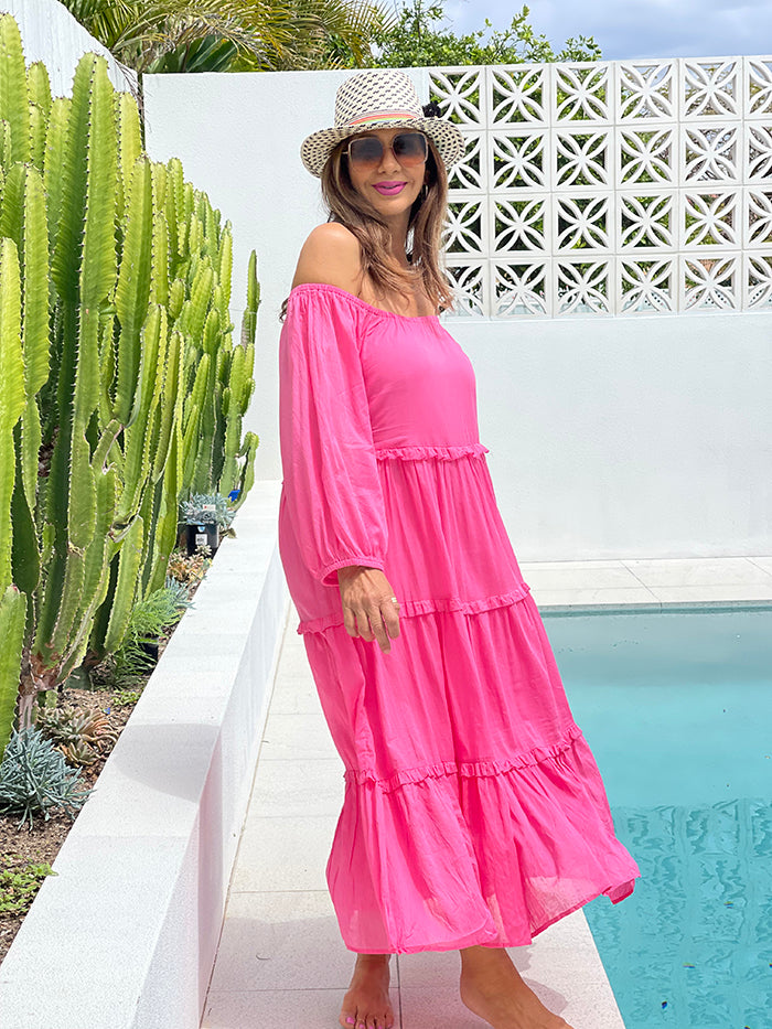 Grenadine Dress - Pink
