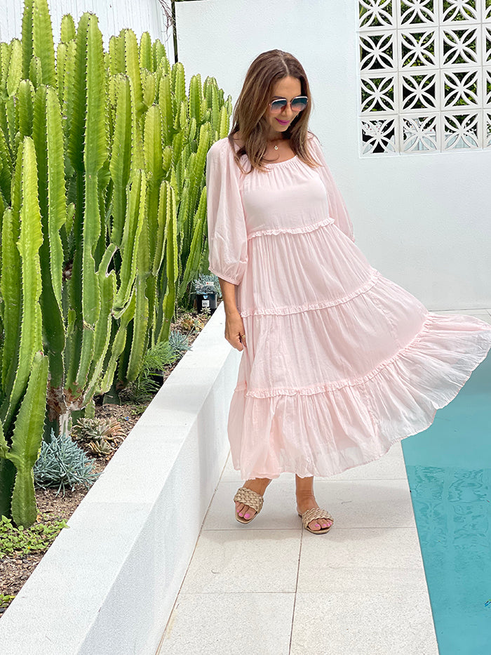 Grenadine Dress - Blush
