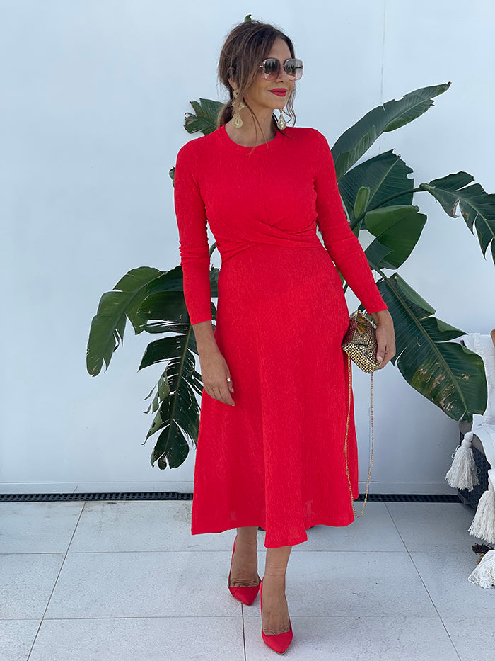 Kari Red Dress