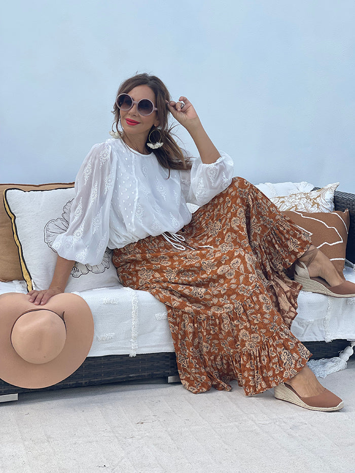 Magic Carpet Skirt - Marigold