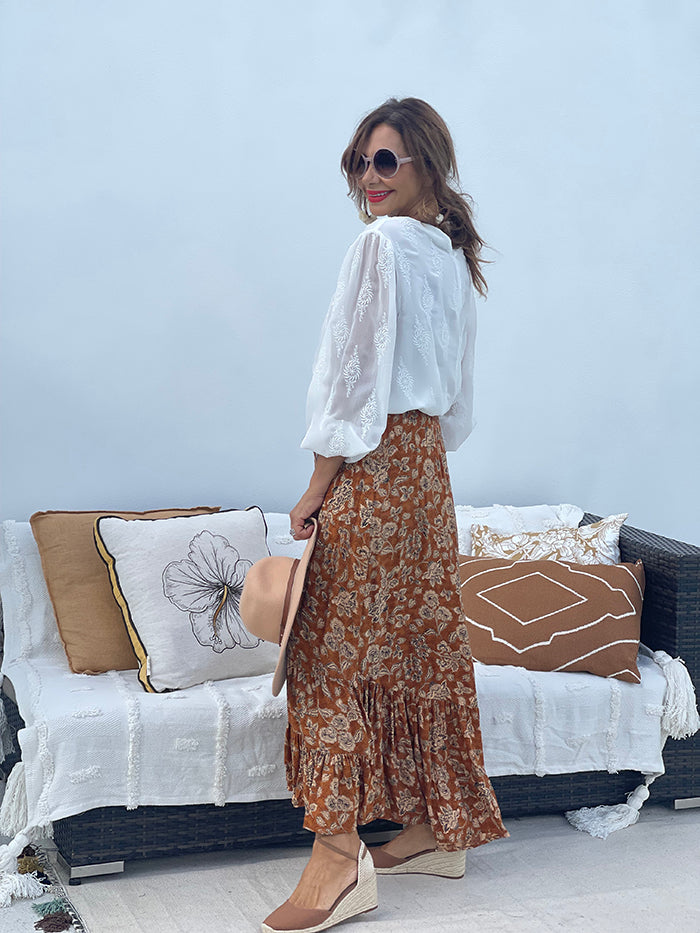Magic Carpet Skirt - Marigold