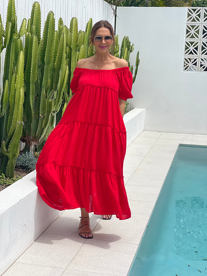 Raisi Red Dress