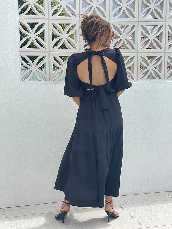 Glory Maxi Dress - Black