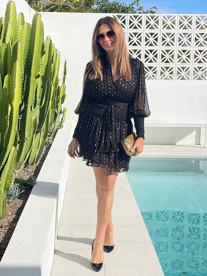 Mist Mini Dress - Black