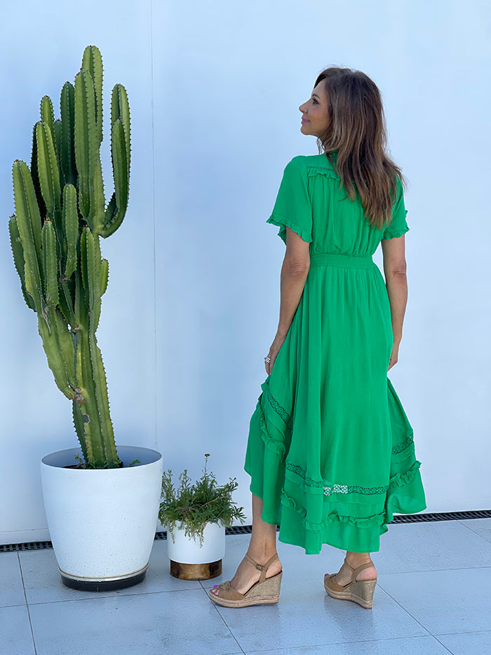 Minar Dress - Green