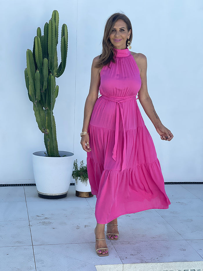 Halini Dress - Pink