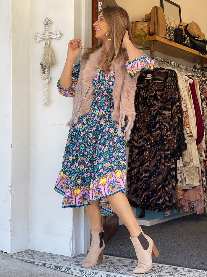 Posy Print Jasmine Midi Dress