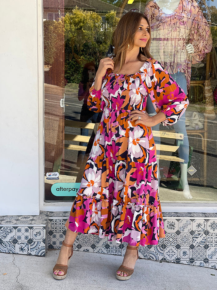 Tisha Dress - Floral