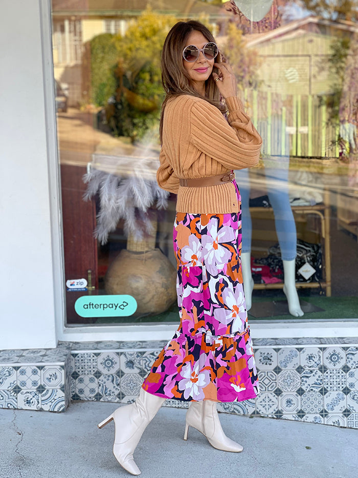 Mocha Cropped Cardi