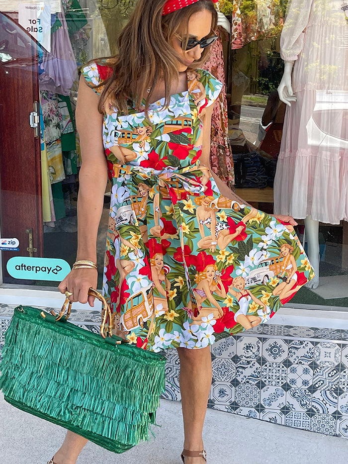 Hawaiian Pinup Dress
