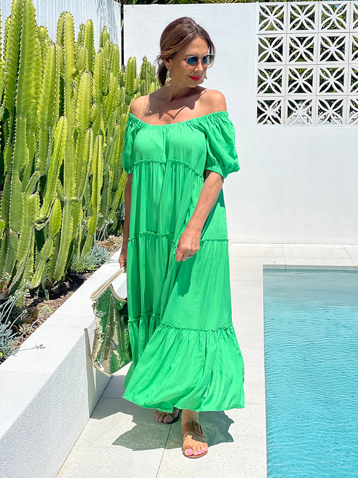 Raisi Green Dress