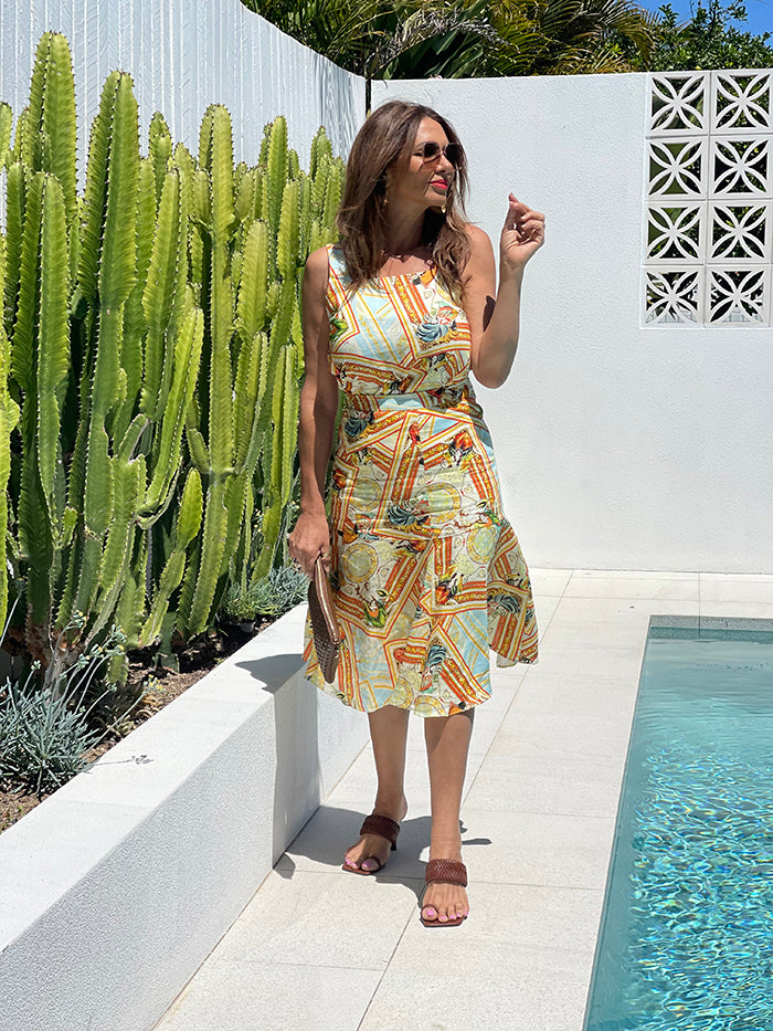 Louie Sardinia Linen Cami