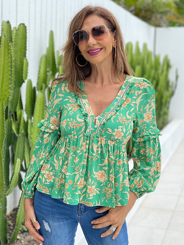 Neeve Floral Top