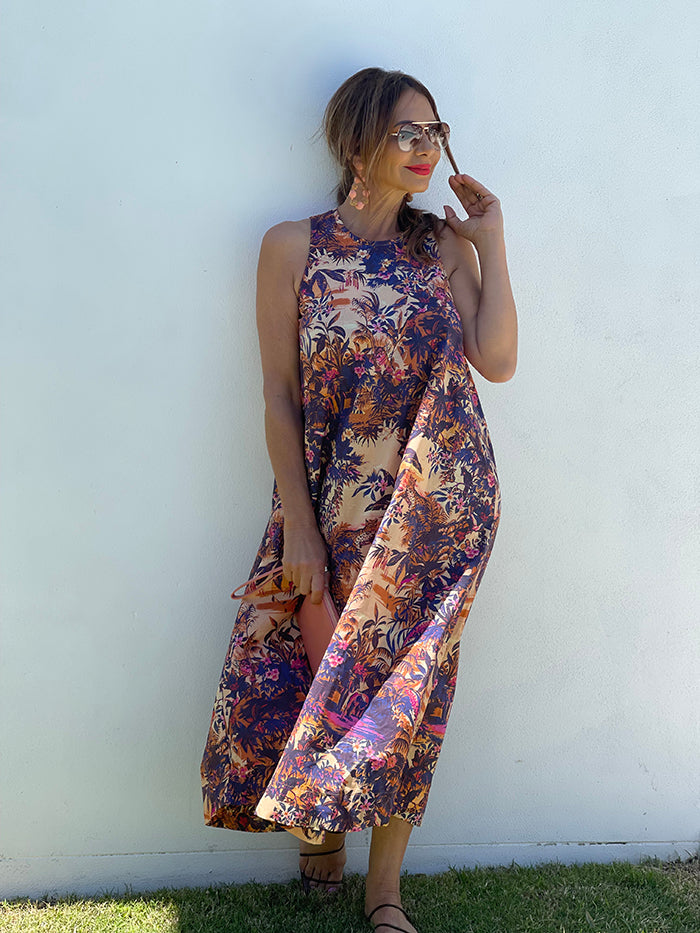 Colby Printed Maxi Dress