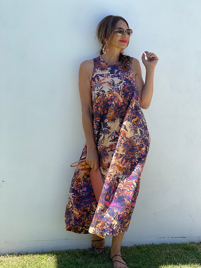 Colby Printed Maxi Dress