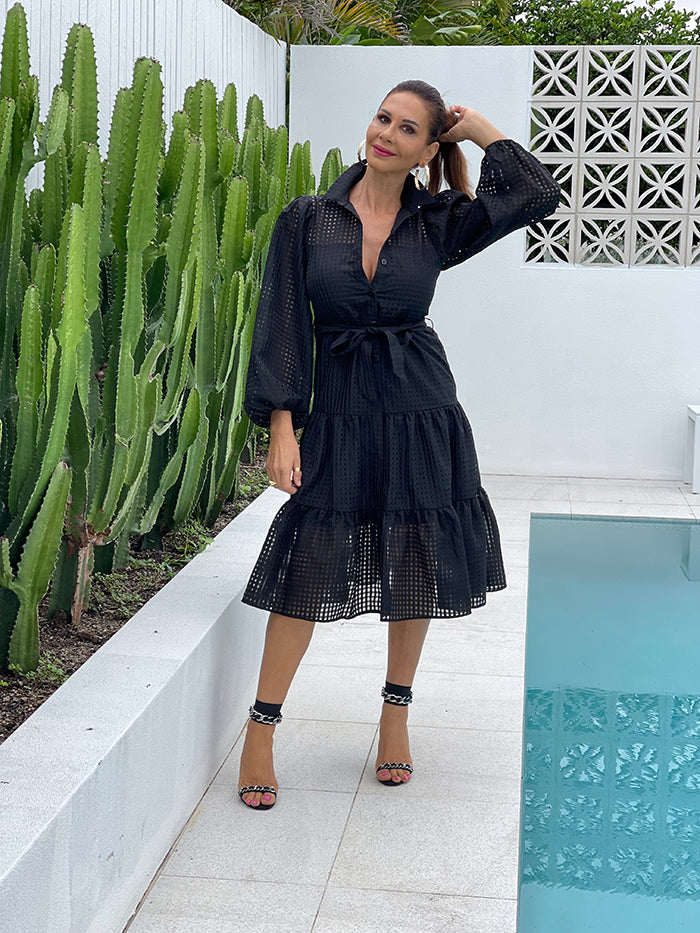 Carloti Dress - Black