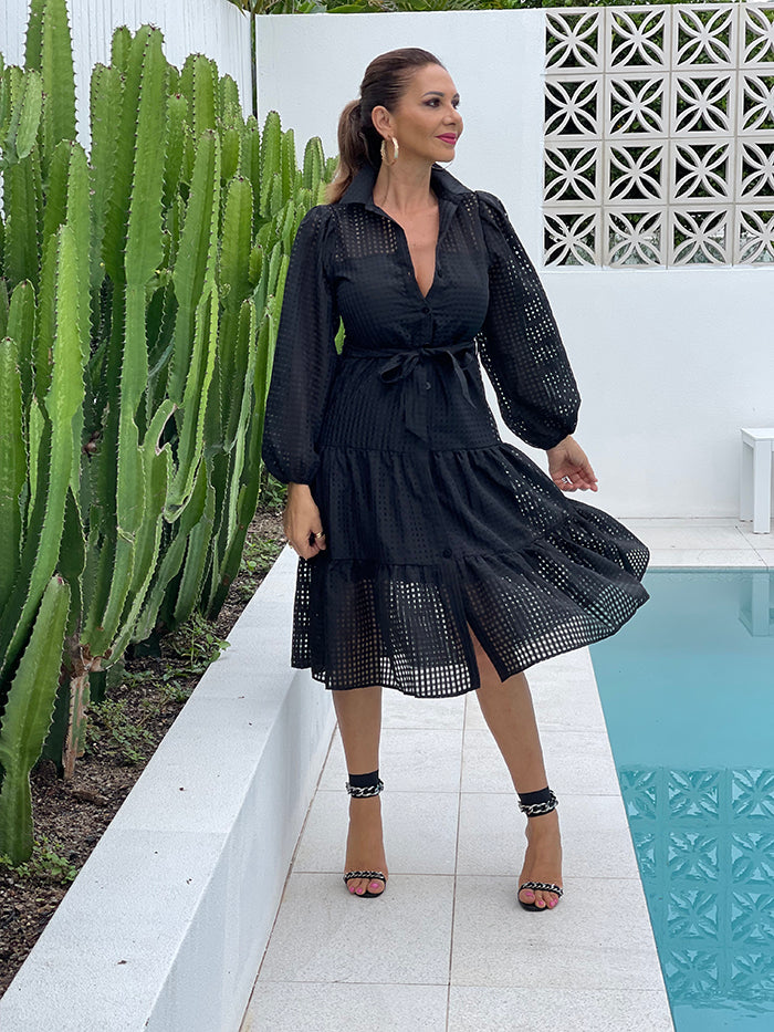 Carloti Dress - Black