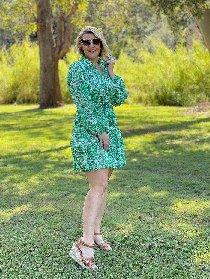 Ceri Green Dress