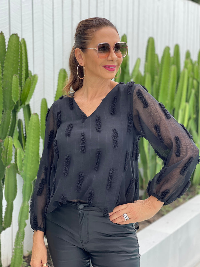 Mica Top - Black