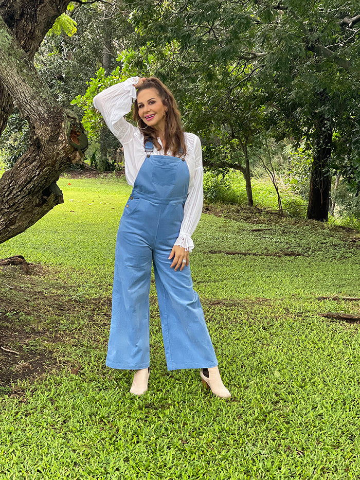 Woodstock Overalls - Lake Blue