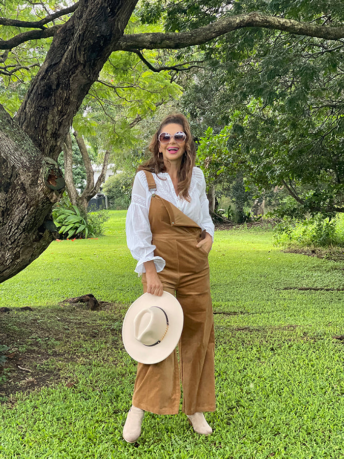 Woodstock Overalls - Caramel