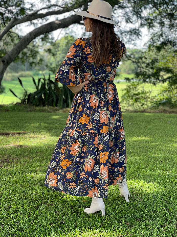 California Poppy Dress