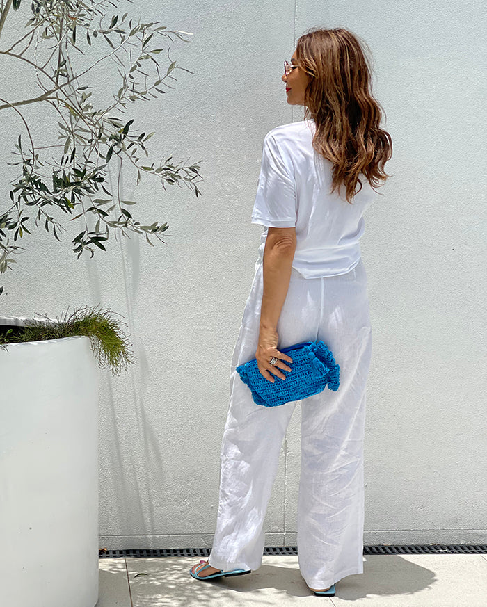 Linen Days Pants - White
