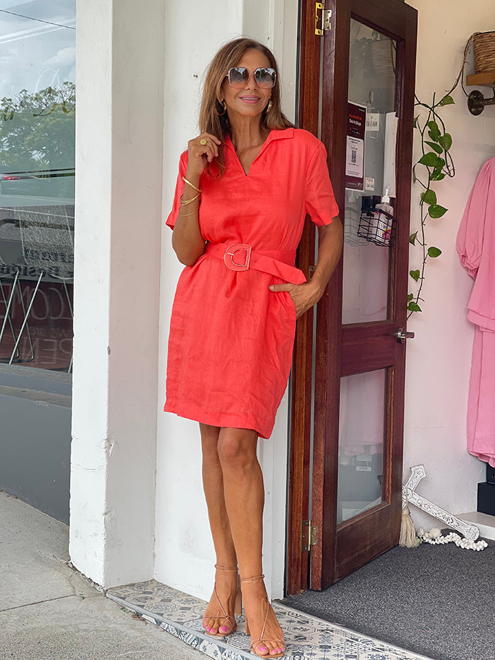 Hideaway Dress - Paprika