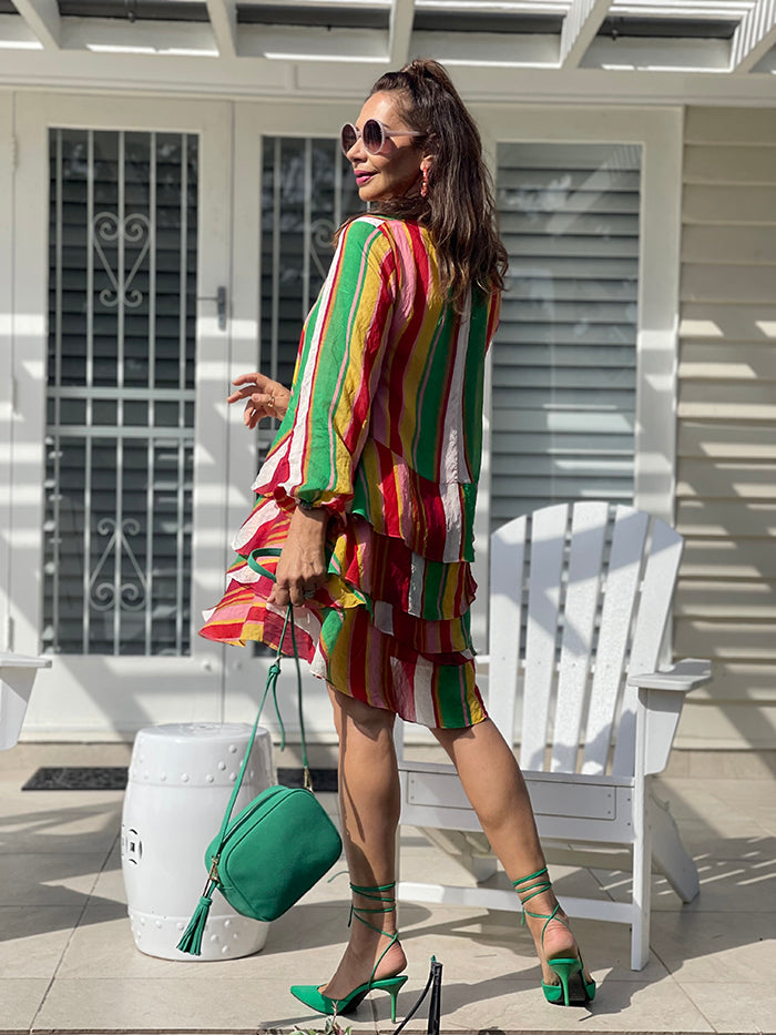 Nadia Stripe Dress