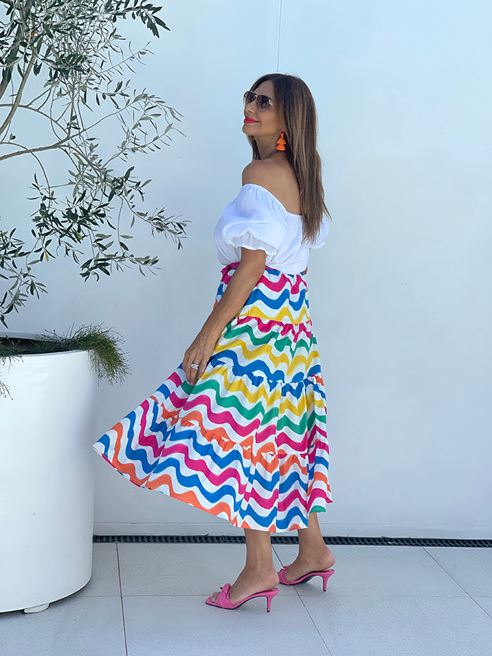 Rio Skirt - Multi coloured