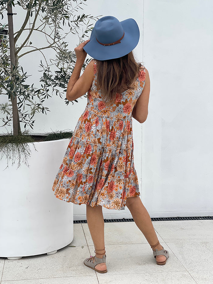 Lucky Charm Dress - Secret Garden Print