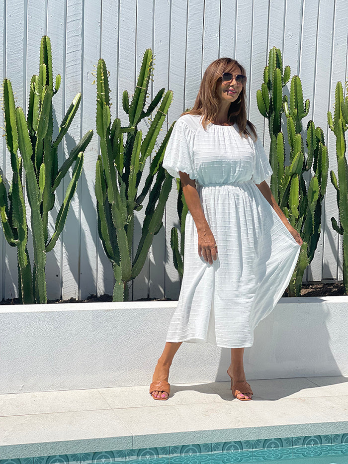 Funtime Dress - White