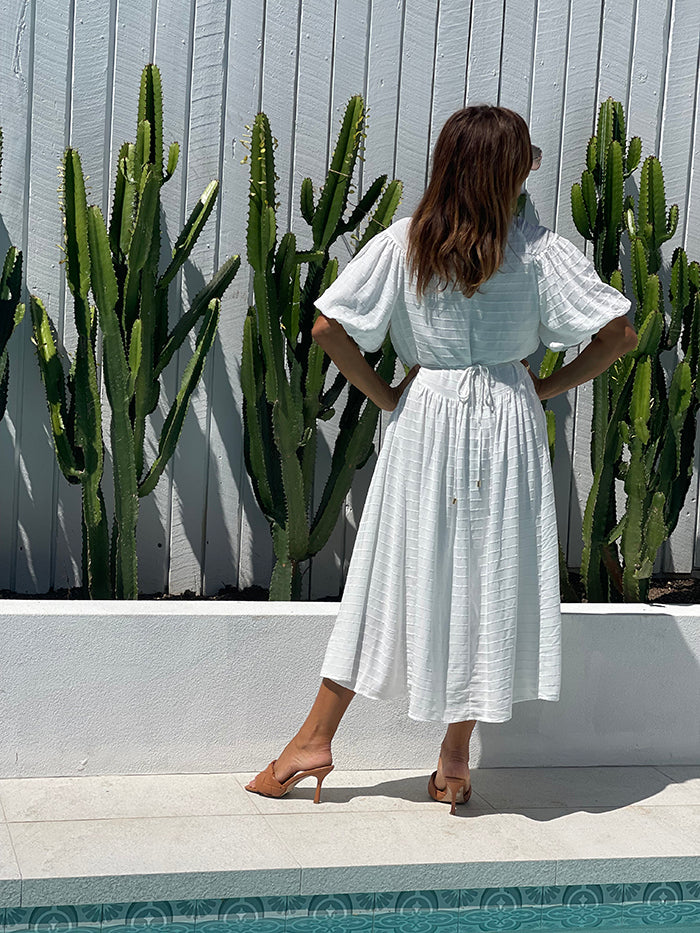 Funtime Dress - White