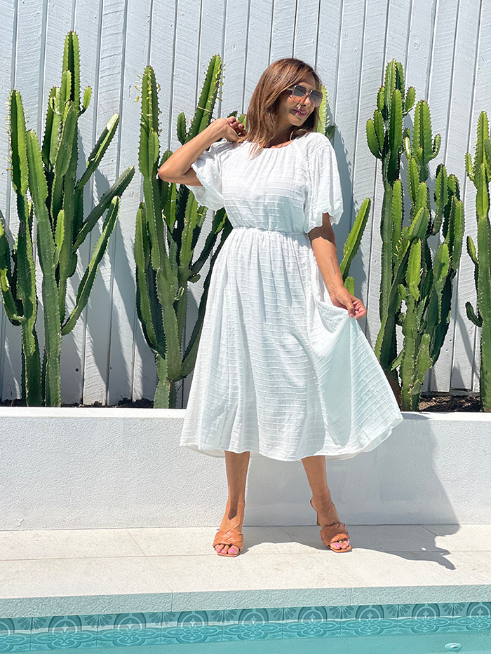 Funtime Dress - White