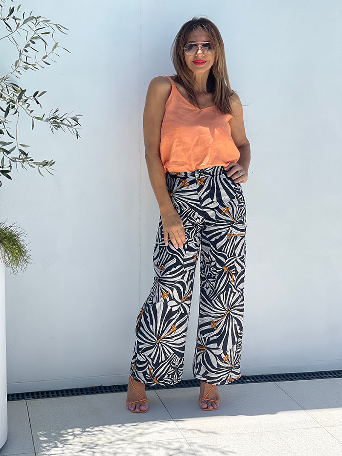 Harper Hibiscus Pants