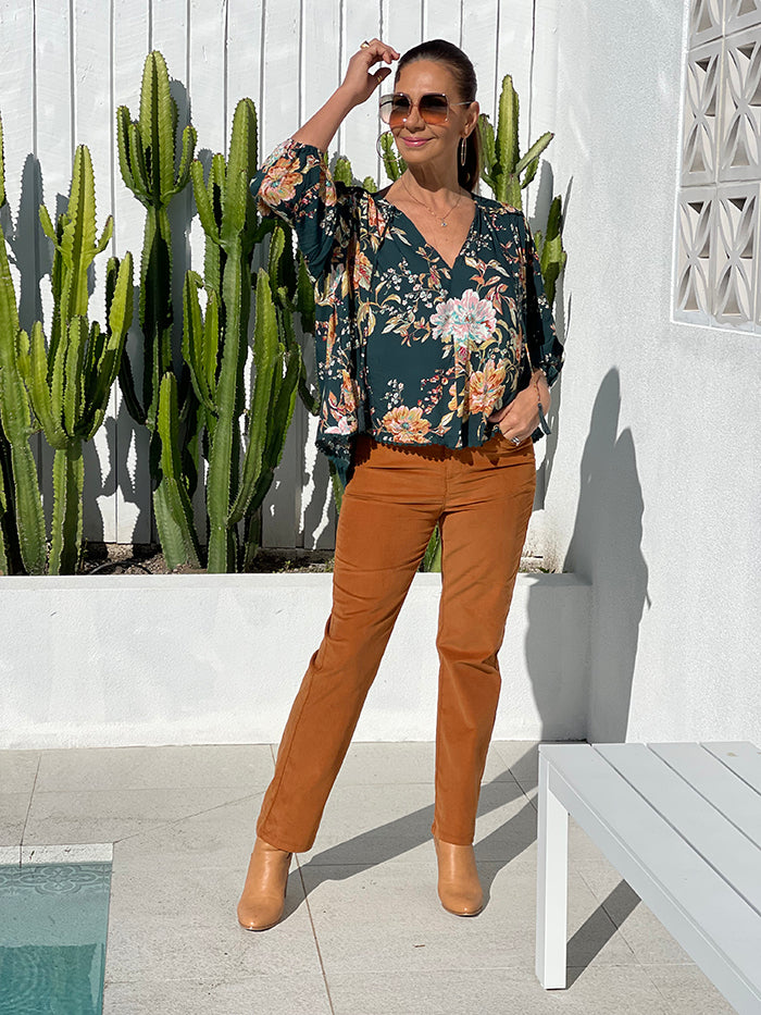 Riley Cord Pant - Tan