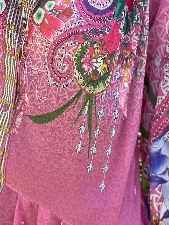 Reisha Floral Dress - Pink