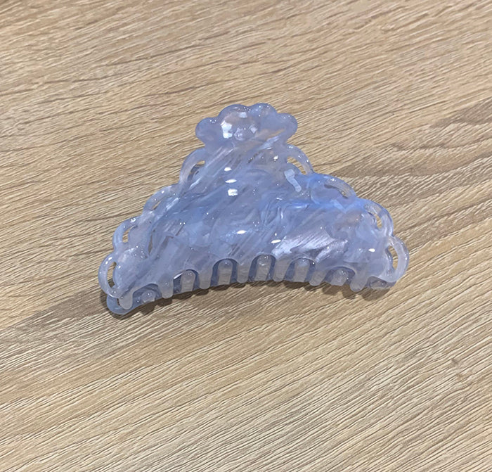 Blue Shimmer Claw Clip